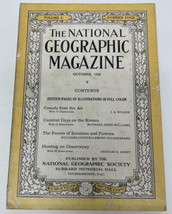 National Geographic Magazine October 1926 - £7.75 GBP