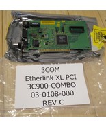 3Com Etherlink XL PCI 3C900-Combo LAN NIC Network Card - $353.77 MXN