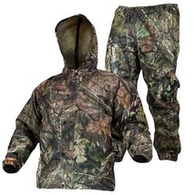 Compass 360 SporTek T-50 Hunting Mossy Oak Break-Up Jacket/Pants 2 pc Rain Suit - £62.53 GBP