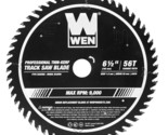 WEN BL6556 6.5-Inch 56-Tooth Carbide-Tipped Thin-Kerf Professional ATAFR... - £40.16 GBP