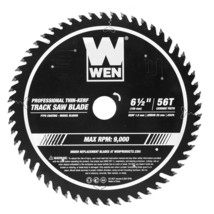 WEN BL6556 6.5-Inch 56-Tooth Carbide-Tipped Thin-Kerf Professional ATAFR... - £40.12 GBP