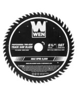 WEN BL6556 6.5-Inch 56-Tooth Carbide-Tipped Thin-Kerf Professional ATAFR... - £40.09 GBP