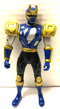 Power Rangers Ninja Storm 2003 Blue Ranger 6&quot; Action Figure - £7.74 GBP