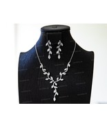 25Ct Marquise Cut Simulated Diamond Women&#39;s Necklace Gold Plated 925 Silver - €307,28 EUR