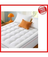 Luxurious King Mattress Topper - 6-21 inch Deep Pocket, Cloud-Like Comfort - $81.17