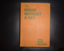 1925 1st Edition Charlie Chan &quot;House  Without A Key&quot; - Earl Derr Biggers - $20.00
