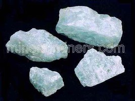 Aquamarine Rock Crystal, Aquamarine Raw Stone, Blue Aquamarine, Blue Ber... - $8.95+