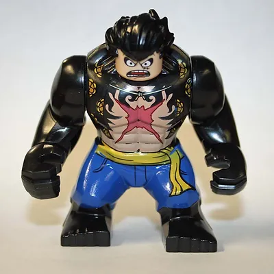 PWS One Piece Gear 4th Luffy Japanese Anime Cartoon Comic Minifigure Bricks - £8.51 GBP