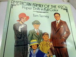 American Family of the 1920s Paper Dolls in Full Color by Tom Tierney (1... - $19.60