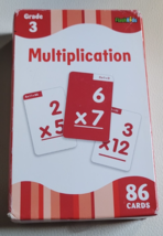 Flash Kids Grade 3 Multiplication Cards Math Fun Games Skills Education ... - $5.99