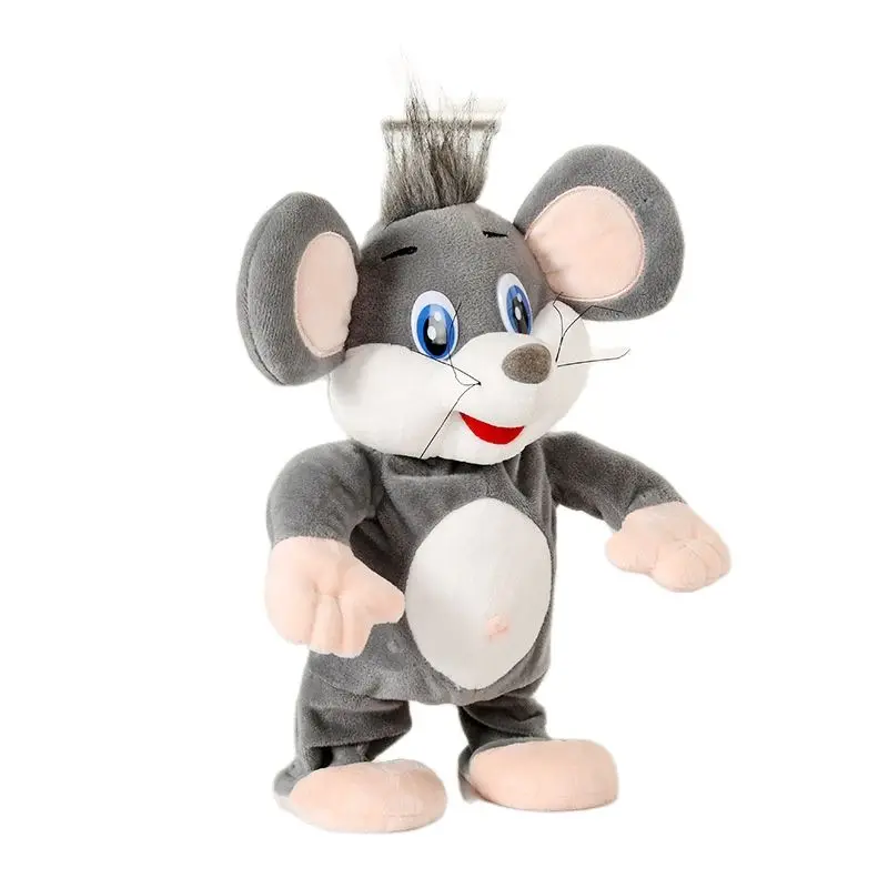 Robot Mouse Toys Electronic Plush Animal Dancing Sing Song Interactive Mice - £30.37 GBP