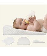 Baby Wedge Pillow | Helps Baby Sleep Congestion | Baby Bed Support Pillow - £11.56 GBP