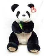 TY Beanie Buddies Buddy LI MEI THE PANDA BEAR 12&quot; Plush STUFFED ANIMAL N... - £15.56 GBP