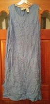 015 Women&#39;s Ease Sport 20W Sleeveless Dress Blue - $152.10 MXN