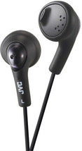 JVC HA-F160-B-K Gumy Earbud Headphones (Olive Black) [New Headphone] Black, Ea - £16.07 GBP