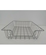 Vintage Metal Wire In/Out Paper Basket Office Desk Letter Tray Organizer... - £11.03 GBP