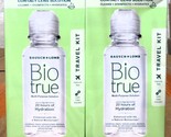 NEW 24 Pack Bausch + Lomb Biotrue Multi-Purpose Solution Travel Pack 2 f... - $39.59
