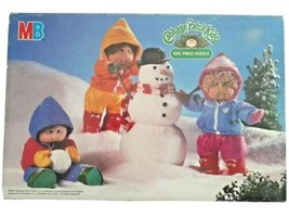 Cabbage Patch Kids Snowman 100-Piece Puzzle- Sealed, Milton Bradley,  19... - £11.57 GBP