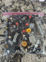 1.5 lbs. Lego wheels tires vehicle parts lot - £23.74 GBP