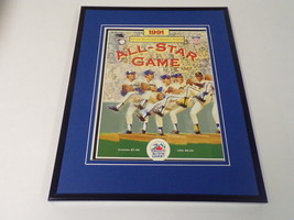 1991 MLB All Star Game Toronto 11x14 Framed ORIGINAL Program Cover Display - $34.64