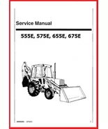 Ford NH - 555E, 575E, 655E, 675E Loader Backhoe Tractor Service Repair M... - €13,02 EUR