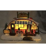Enchanted Forest ~ Snowman Trailer Prelit Village Accessory/No Box- Grea... - €108,26 EUR