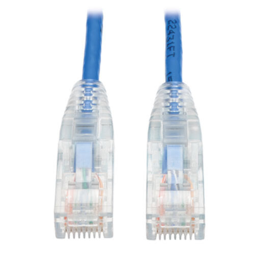 Eaton N201-S03-BL EATON TRIPP LITE SERIES CAT6 GIGABIT SNAGLESS SLIM UTP... - $12.67
