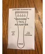 Lifetime Guarantee “ Sacconi” Tail Adjuster Violin Ships N 24h - $16.73