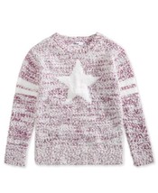 Epic Threads Big Kid Girls Star Sweater Size X-Large Color Berry White - £34.95 GBP
