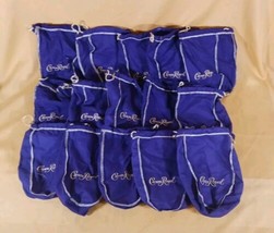 Lot of 15 Crown Royal Small Purple Drawstring Bags Free Shipping  - £14.65 GBP