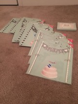 9 Pc Cupcake Cup Cake Toppers w Hello Holiday Note Cards - $39.20