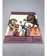 Vintage 1967 Acca Temple Shrine 5th Annual Circus Program Pamphlet Tiger KG - $29.70