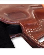 Fits Taurus G2c 3.25”BBL Leather (OWB) Belt Holster With Open Top #1562# RH image 4
