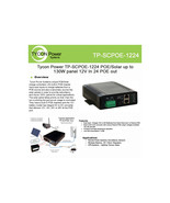 Tycon TP-SCPOE-1224 POE/SOLAR 8A DUAL INPUT BATTERY CHARGING - €162,17 EUR