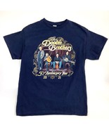 The Doobie Brothers 50th Anniversary Tour Band 2021 T-Shirt 2-Sided Mens... - $29.41 CAD