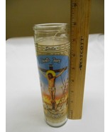 NEW Stella Just Judge Justo Jues tall Candle Blanca 6054 FREE SHIP  - $17.19