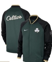 NWT Men’s Nike Boston Celtics Showtime City Edition Dri-Fit Green Jacket... - £89.21 GBP