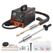 VEVOR Stud Welder Dent Repair Kit, 3KW Spot Welder Dent Puller with 6 We... - £211.96 GBP