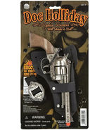 Doc Holliday Cap Gun Replica Diecast Western Pistol Revolver Cowboy Prop... - $34.64