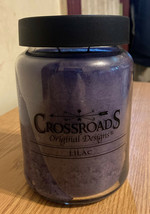Lilac Jar Candle, 26oz Crossroads Original Designs Scented Candle - £24.04 GBP