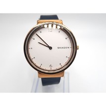 Skagen Ancher Watch Women New Battery Gold Tone 33mm SKW2608 - £41.75 GBP