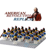 21pcs USA Army and the Marine Corps American Revolutionary War Minifigur... - £23.59 GBP