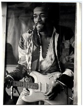 Jimi Hendrix Fotografia Nero e Bianco 8x10 - £29.14 GBP