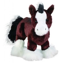 Webkinz Virtual Pet Plush - CLYDESDALE HORSE (9 inch) - New w/unused code - £12.78 GBP