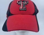 Nike Texas Tech Team TTU Hat Cap Red Raiders Football Mens M/L Red Black... - $12.59
