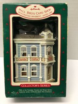 HALLMARK Hall Bro&#39;s Card Shop 1988 Vintage Christmas Ornament - £11.65 GBP