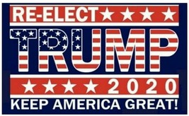 3X5 FLAG Re Elect Trump 2020 Keep America Great AMERICAN FLAG MAGA NATIO... - £11.76 GBP