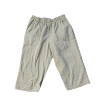 White Stag Pull On Long Shorts ~ Sz PS (4-6) ~ Beige ~ Elastic Waist ~16... - $19.79