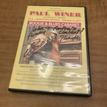 Signed Dvd Paul Winer Boogie Blues Cabaret - £27.64 GBP