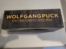 Wolfgang Puck Electric Gravity Spice Mill New in Box - £22.38 GBP